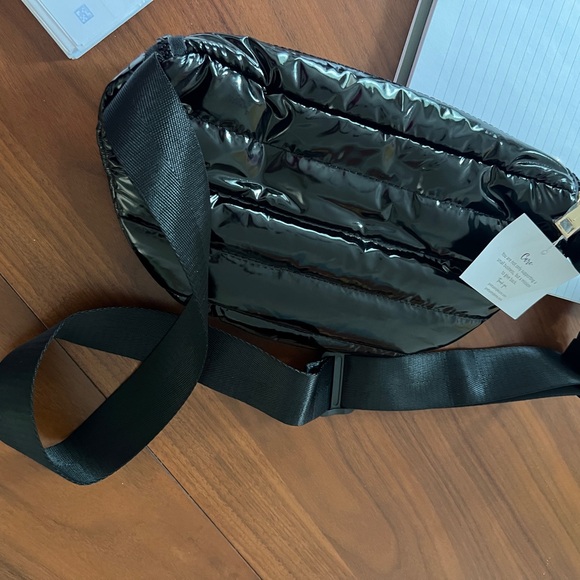 Patent Bum Bag, Pretty Simple, Black, NWT - Picture 10 of 13